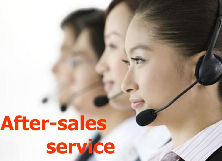 完善的售后服務(wù)承諾
